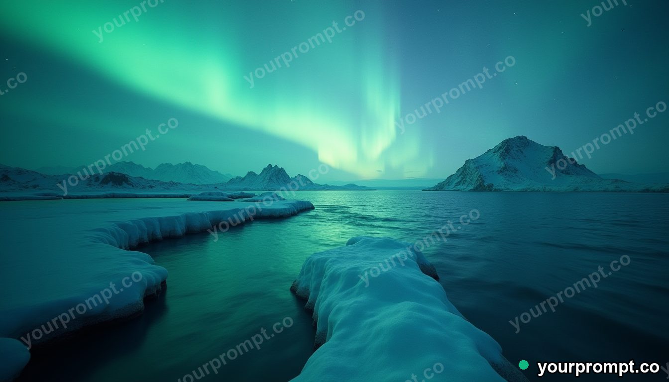 A river flowing off the edge of a floating continent