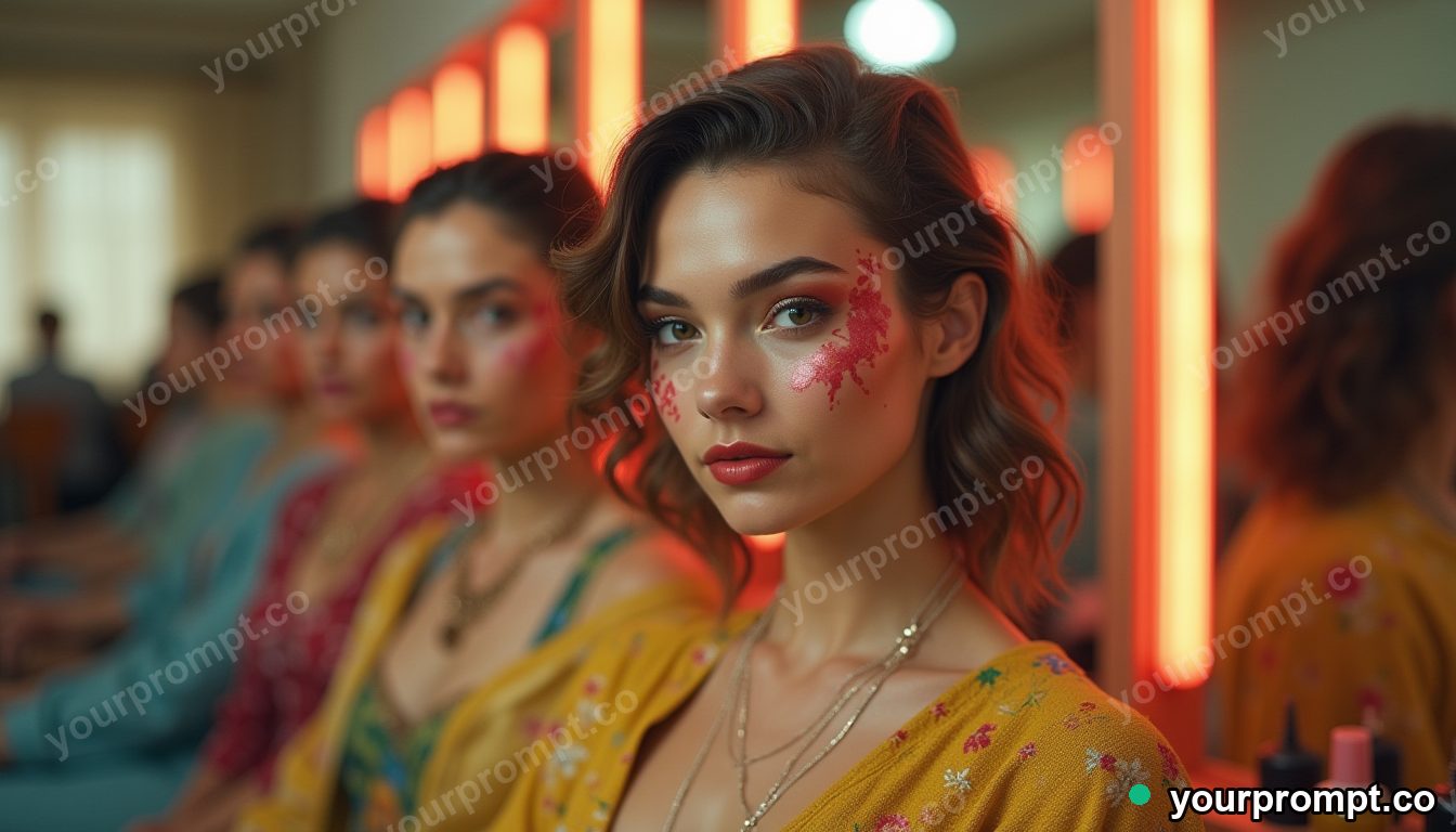 Mismatched beauty salon