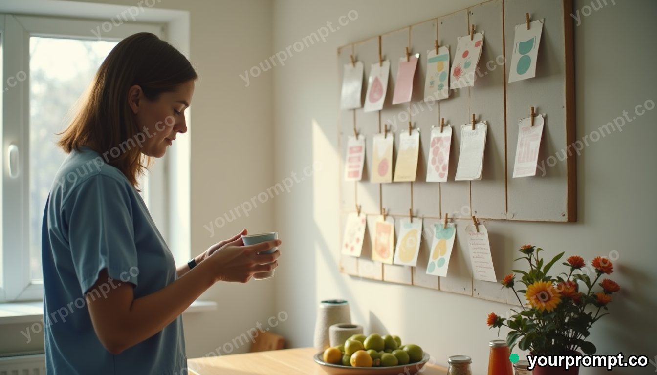 Caregiver command center in cinematic style — AI-generated image from a text prompt