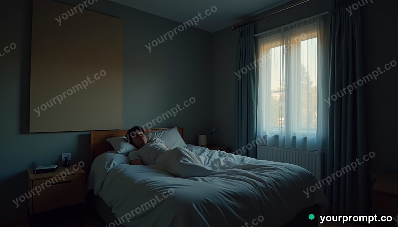 Apartment soundproof sleep corner in cinematic style — AI-generated image from a text prompt