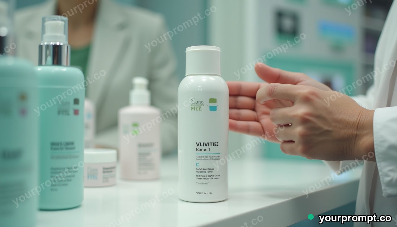 Budget skincare honesty counter in cinematic style — AI-generated image from a text prompt