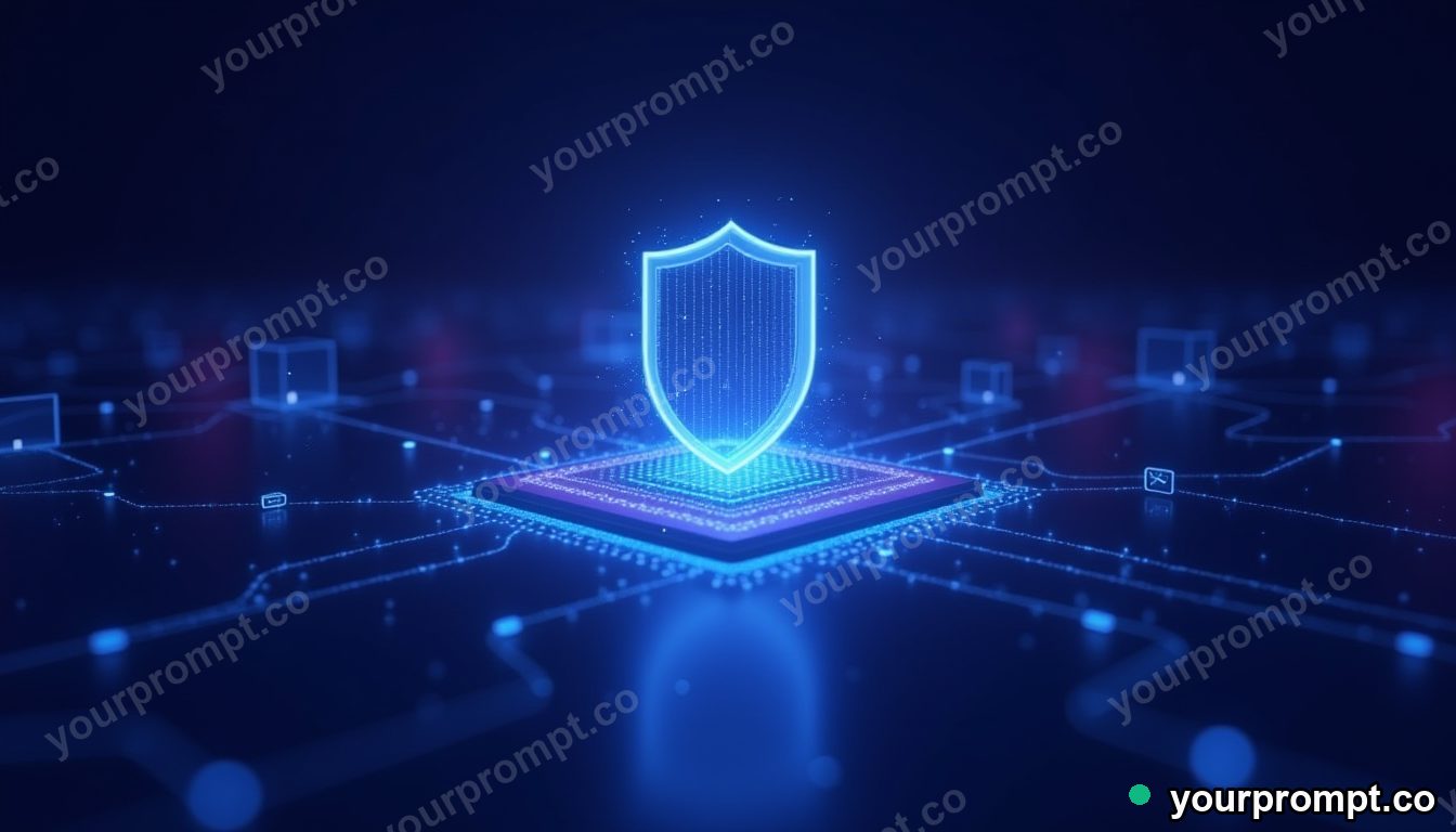 Cybersecurity Trust Shield — AI-generated image from a text prompt
