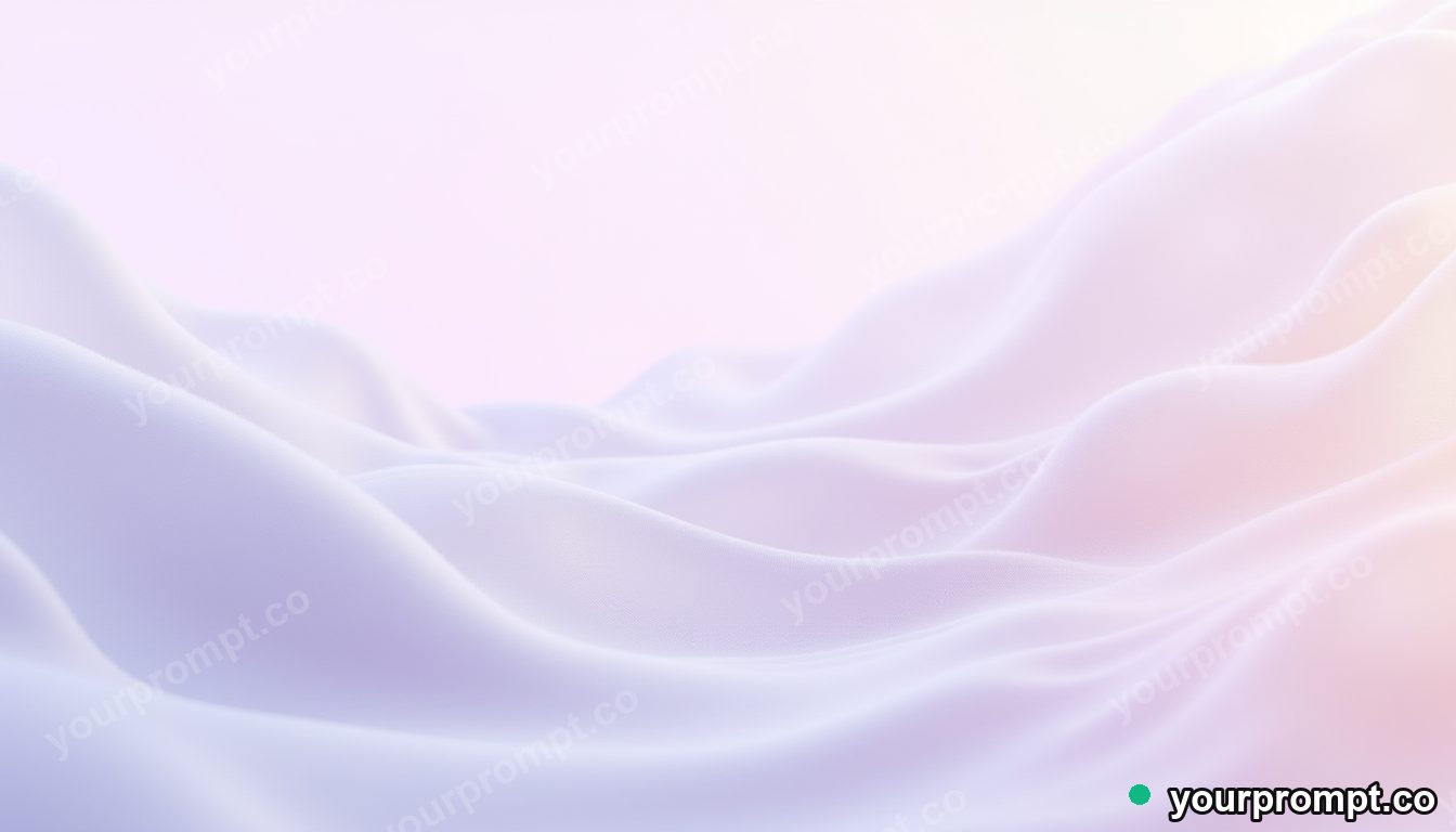 Soft Gradient Mesh Waves — AI-generated image from a text prompt