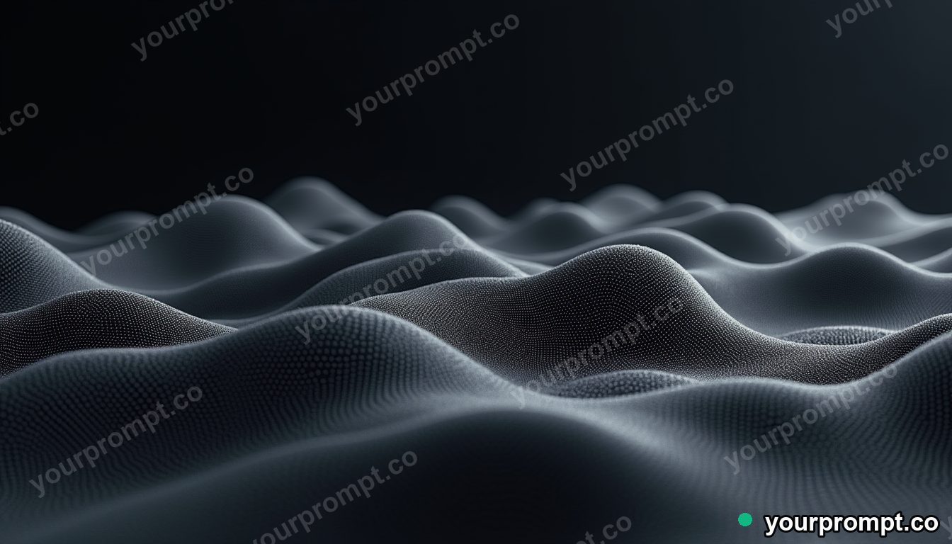 Wireframe Topographic Lines — AI-generated image from a text prompt