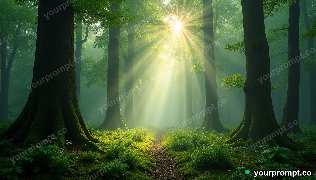Forest — AI-generated image from a text prompt