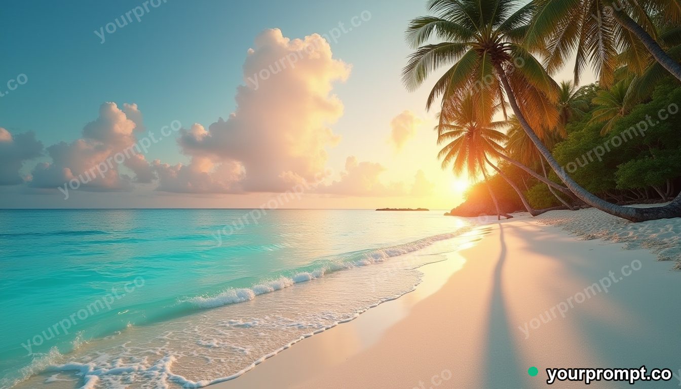 Beach — AI-generated image from a text prompt