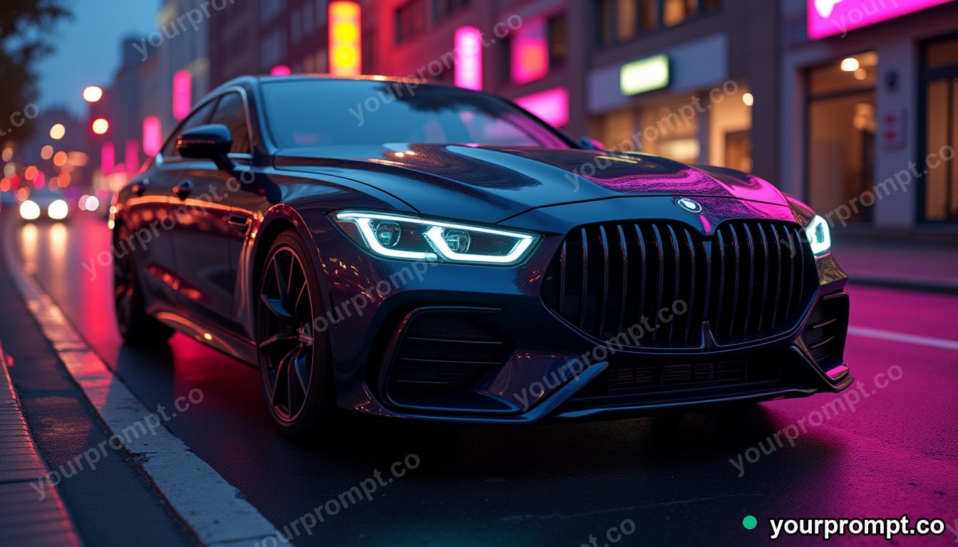 A car — AI-generated image from a text prompt